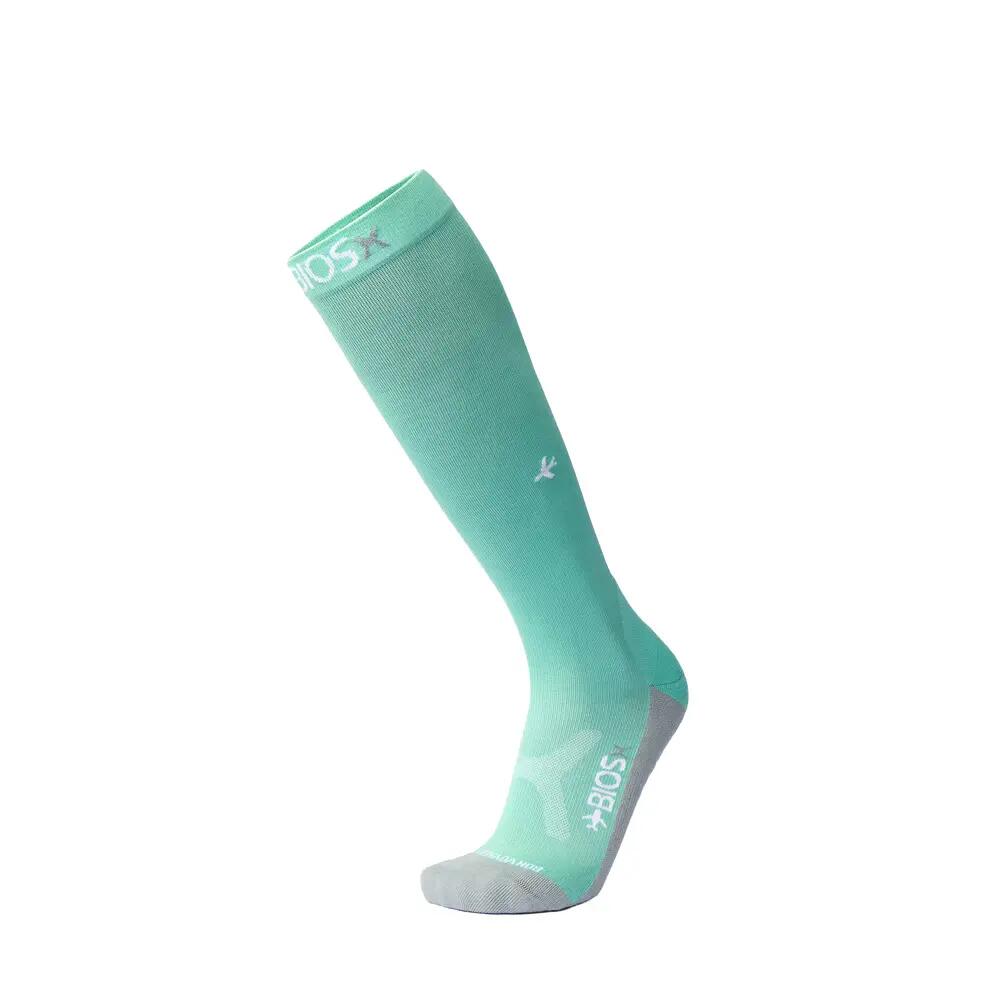 BIOSx Flight Compression Socks Organic Cotton Travel Fresh Mint