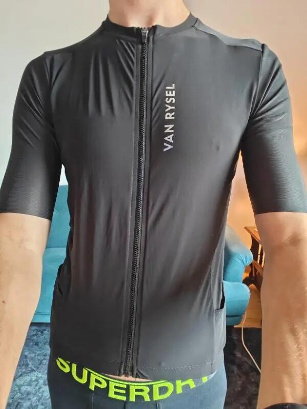 Entre Particuliers - Maillot de cyclisme unisexe à manches courtes RACE 1/4