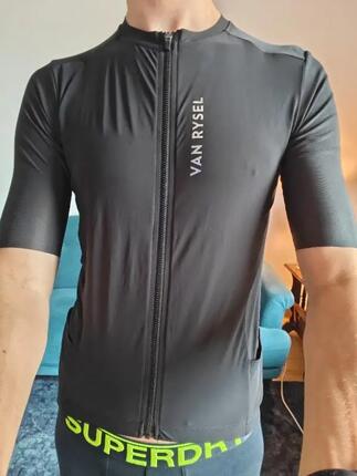 Entre Particuliers - Maillot de cyclisme unisexe à manches courtes RACE