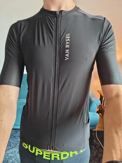 Entre Particuliers - Maillot de cyclisme unisexe à manches courtes RACE