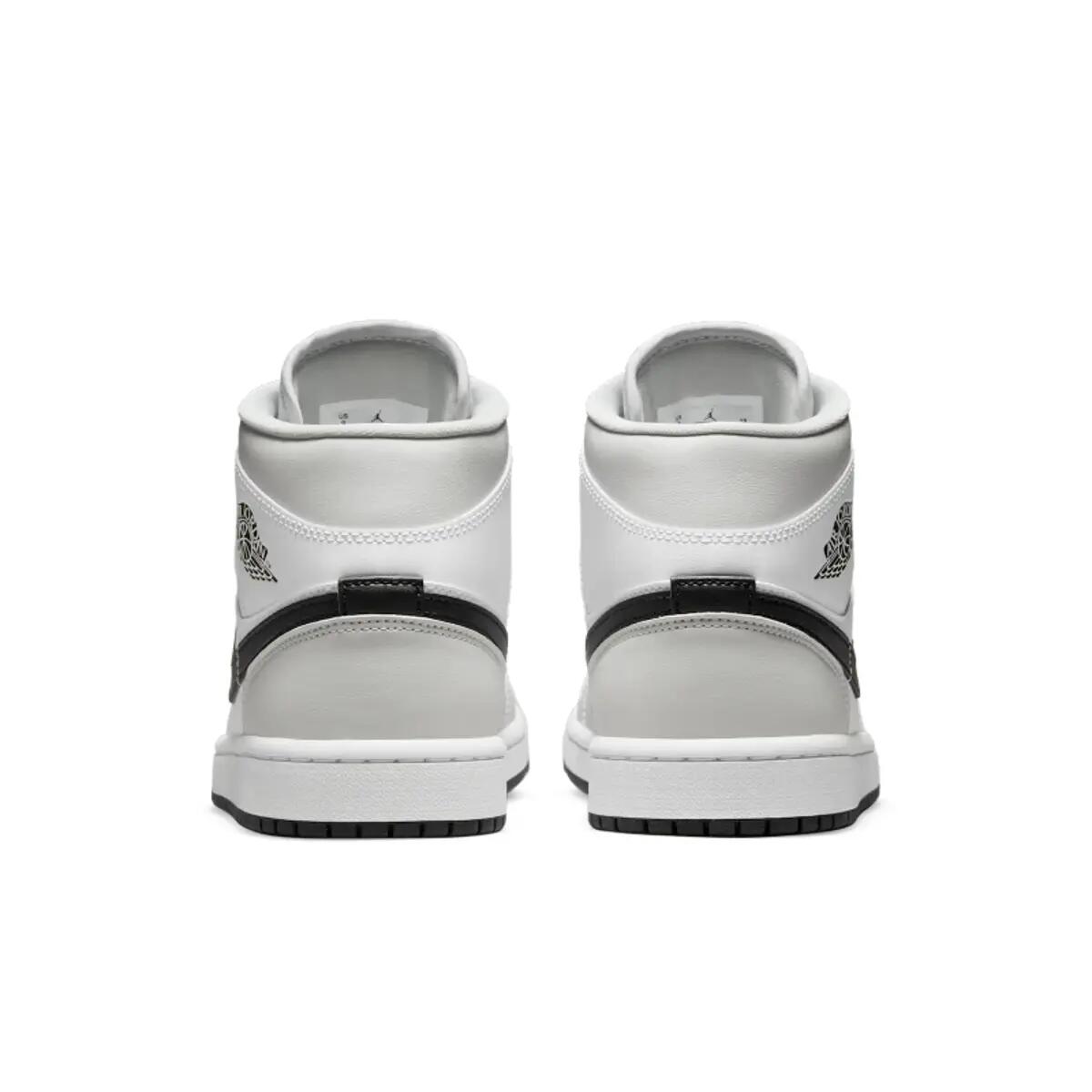 Chaussures  1 Mid White Light Smoke Grey 6/6