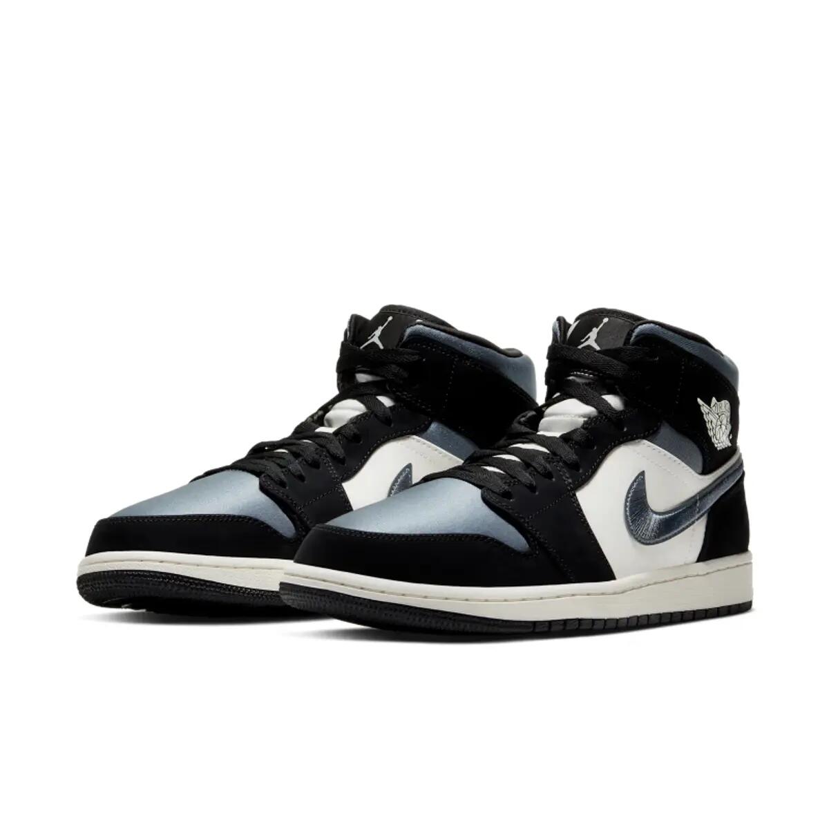 Chaussures  1 Mid Satin Grey Toe 5/6
