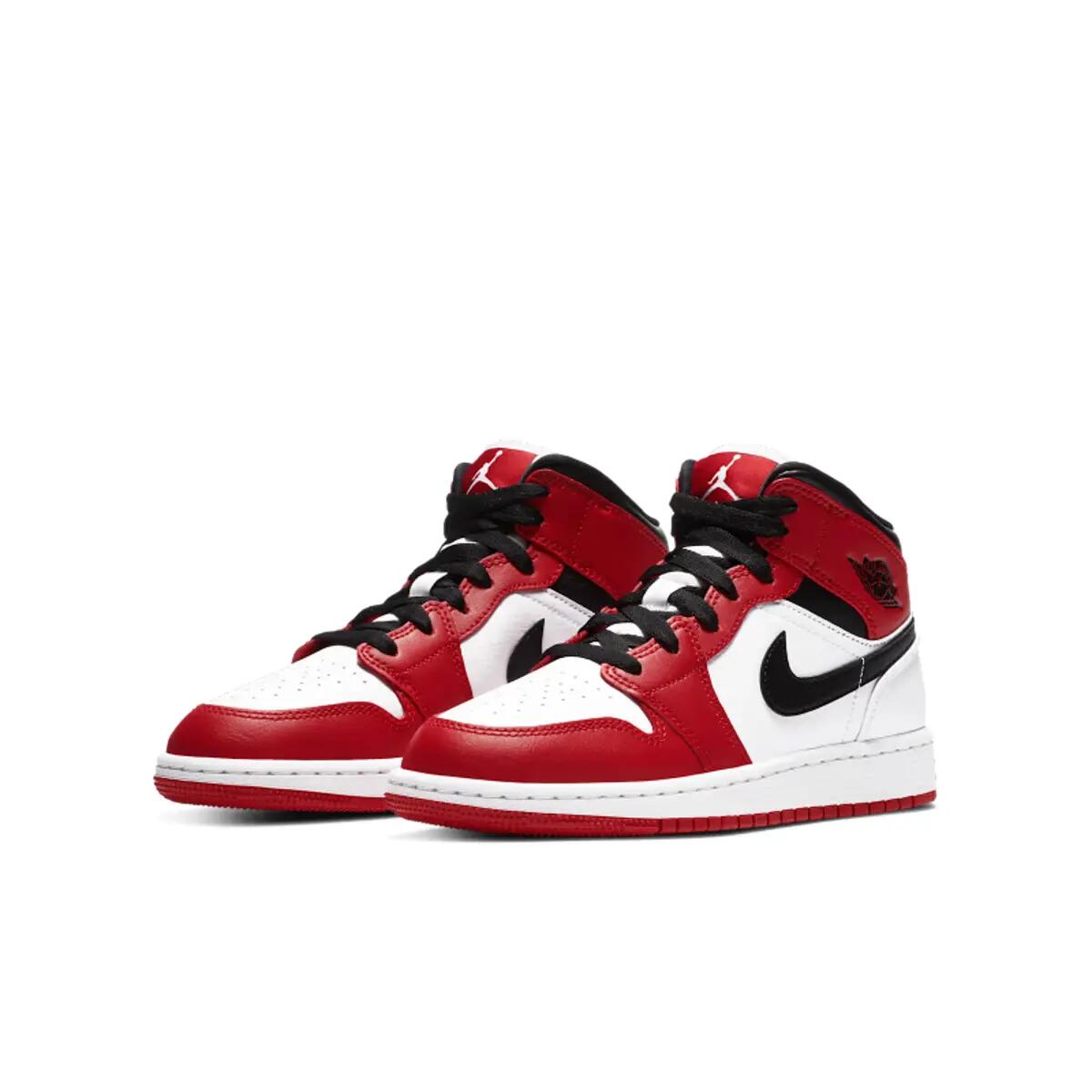 Jordan 1 Mid Chicago (2020) (GS) 5/6