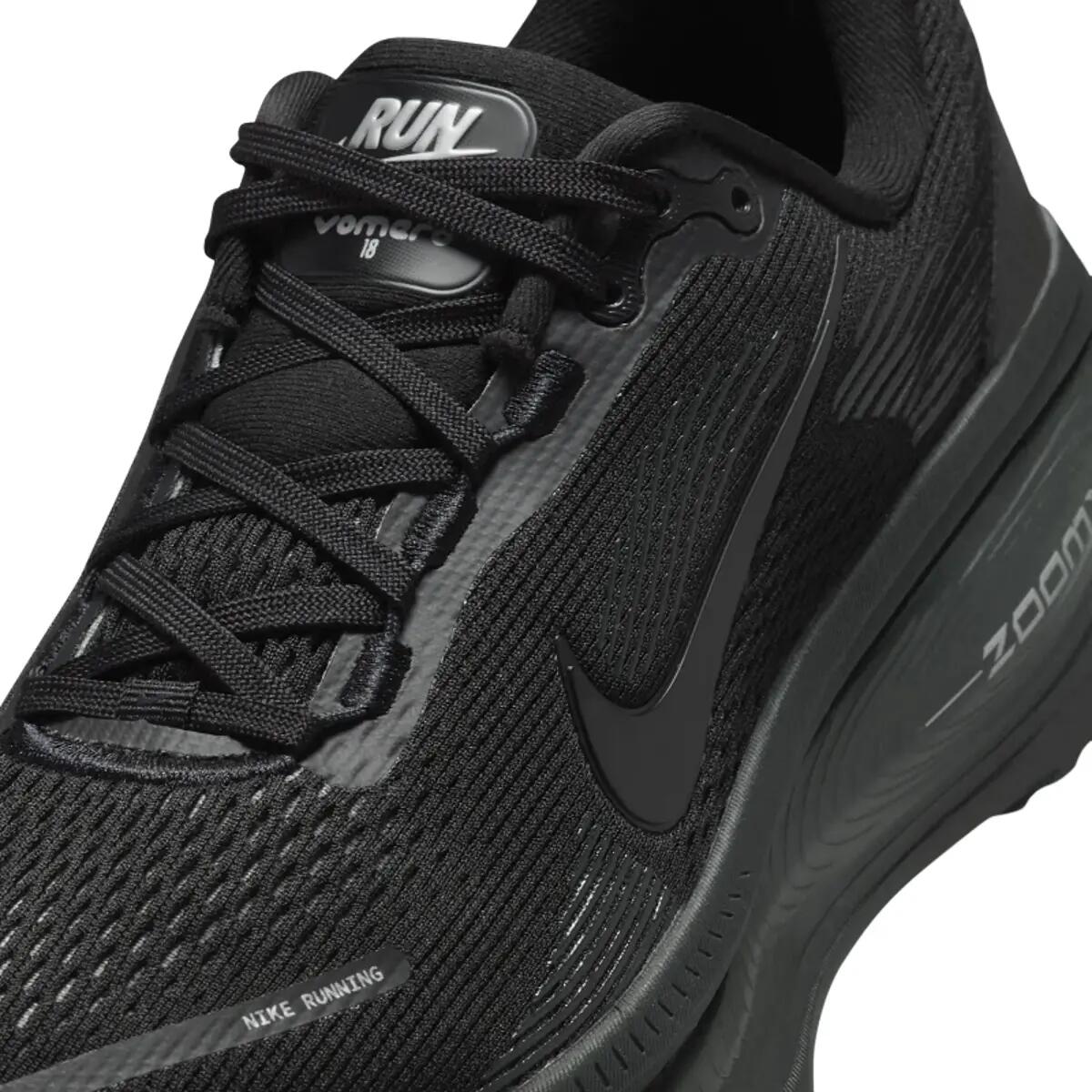 Nike Vomero 18 Black Dark Smoke Grey Light Smoke Grey (Women's) 6/6