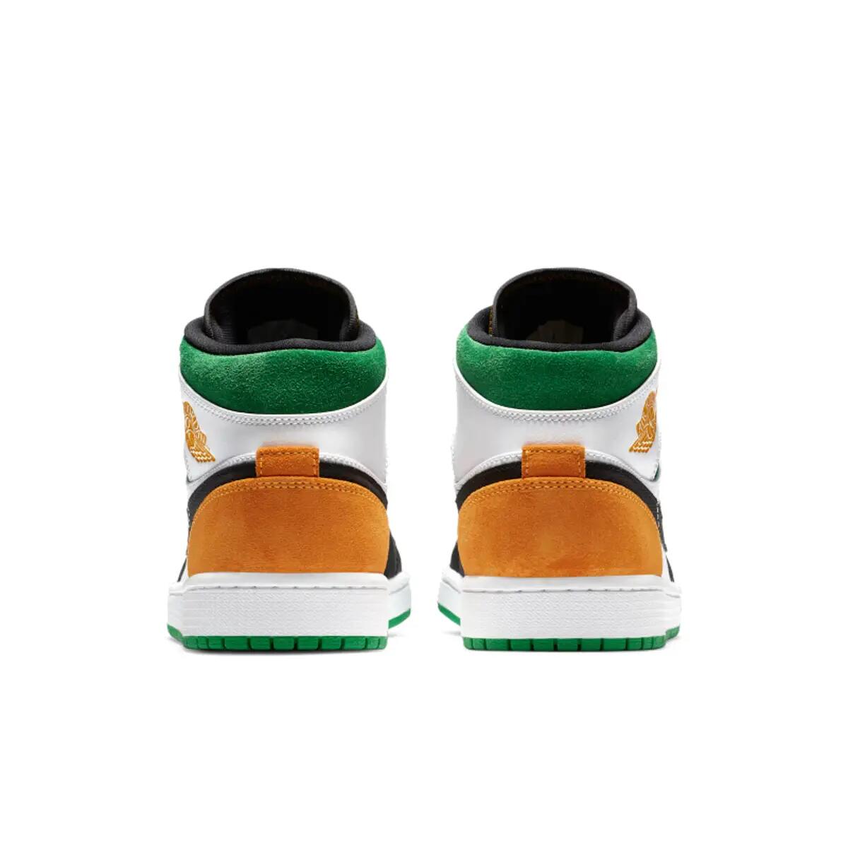 Chaussures  1 Mid Oakland Laser Orange Lucky Green 6/6