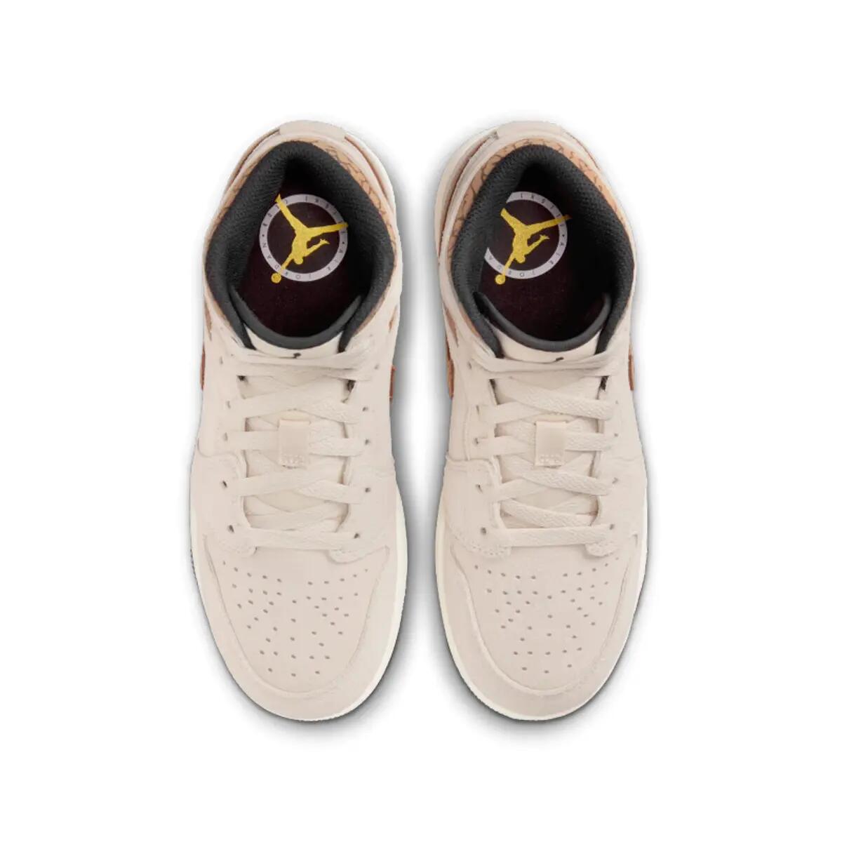 Schuhe  Air Jordan 1 Mid SE Brown Elephant 4/6