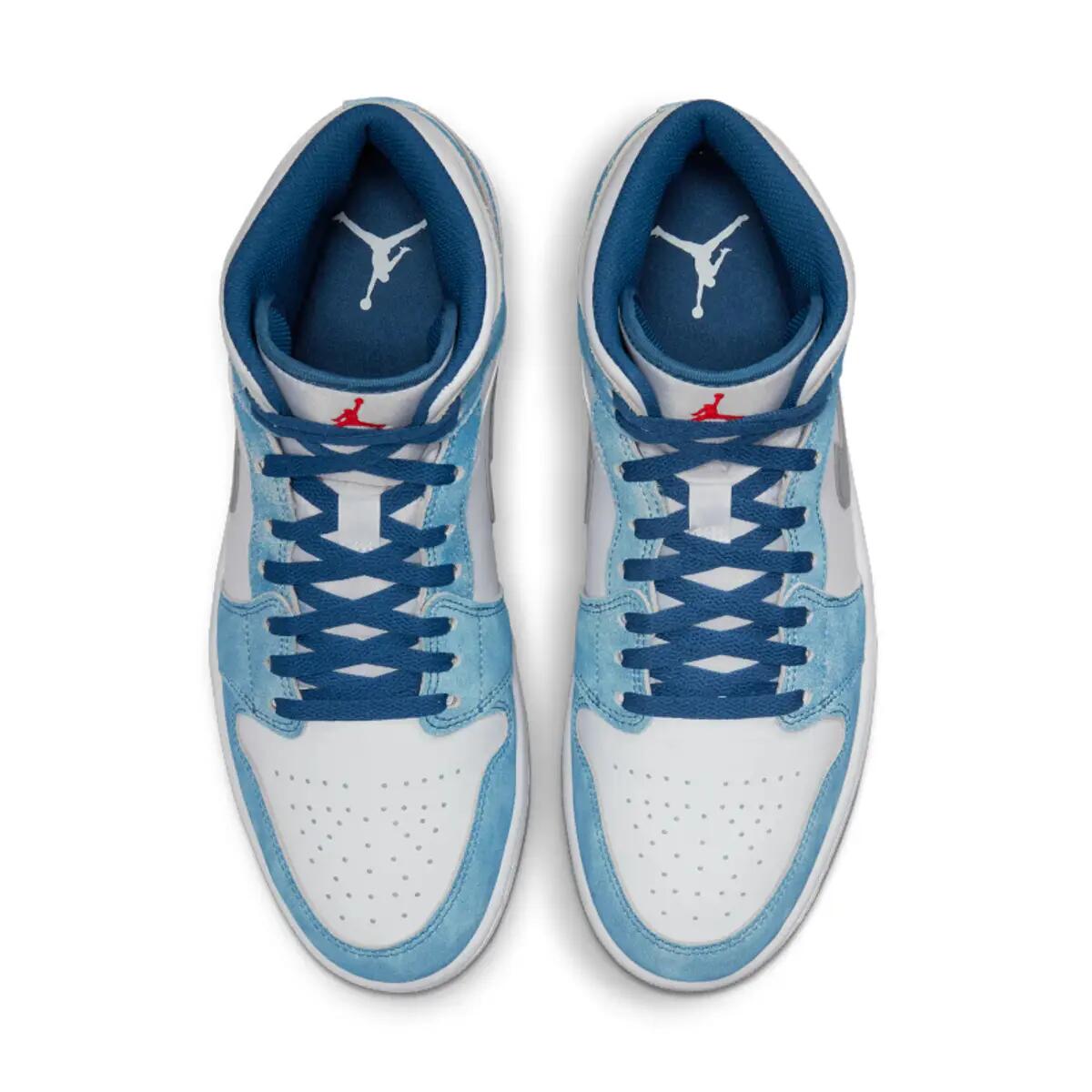 Chaussures  1 Mid French Blue Fire Red 5/6
