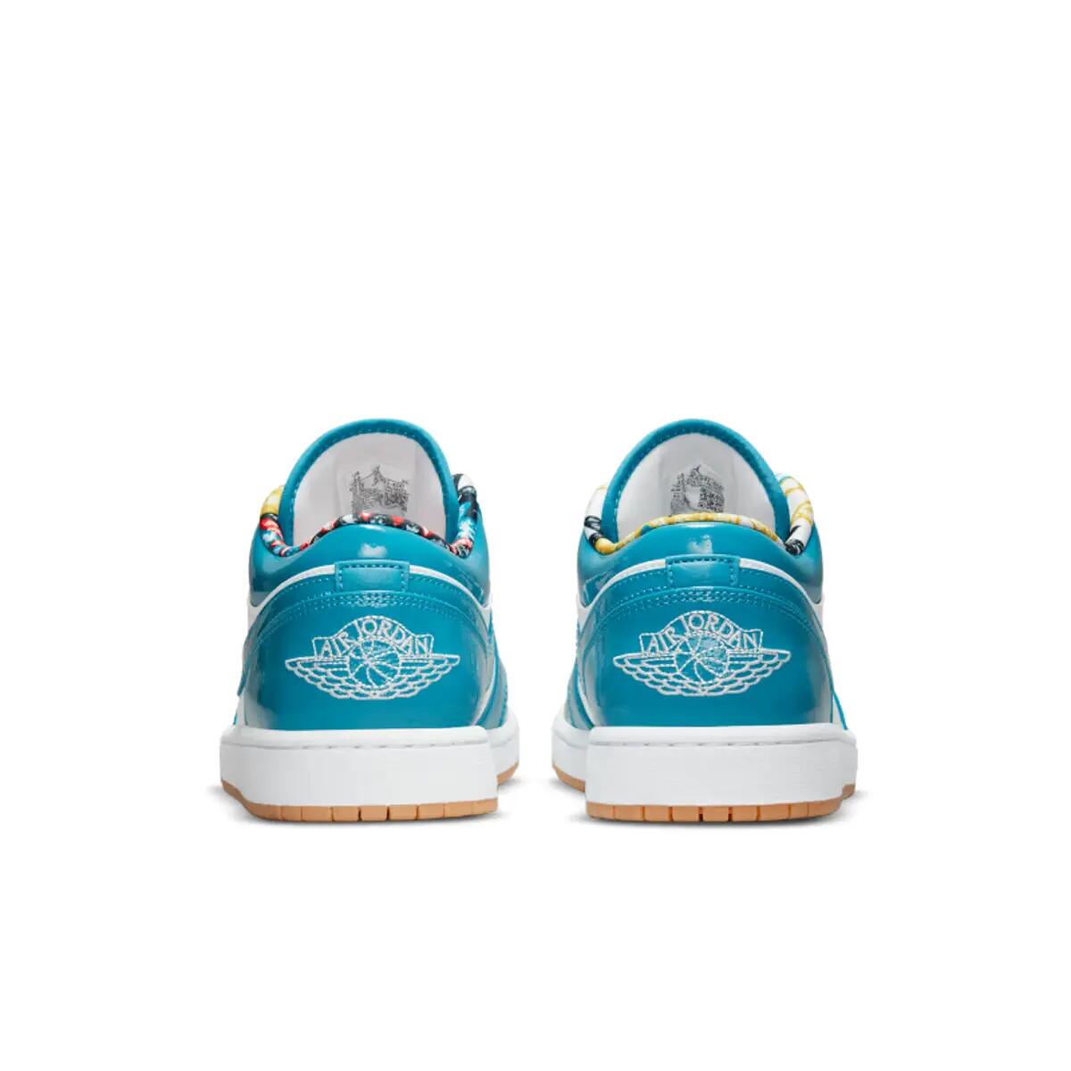 Schuhe Jordan 1 Low SE Barcelona Cyber Teal 6/6