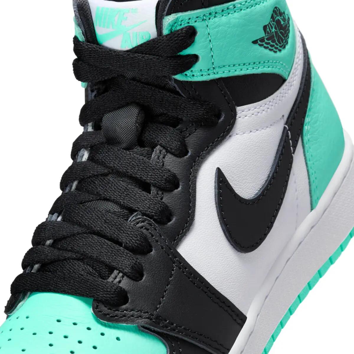 Air Jordan 1 Retro High Og Green Glow (GS) 6/6