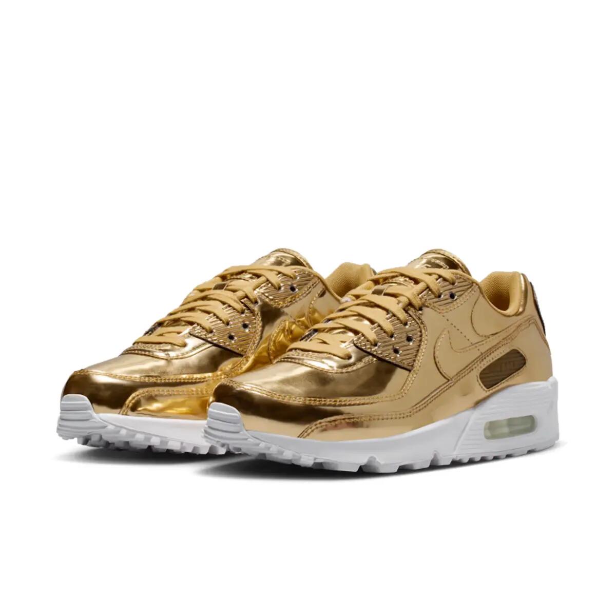Nike Air Max 90 SP Metallic Gold (W) 4/6