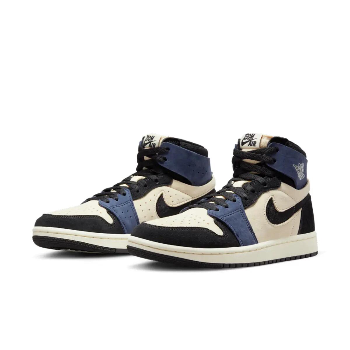 Jordan 1 High Zoom Air CMFT 2 Muslin Blackened Blue 4/6