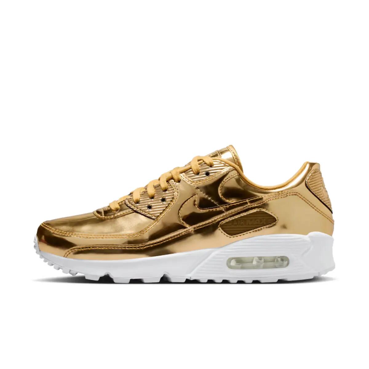 Nike Air Max 90 Metallic Gold (2020) (Women's) 3/6