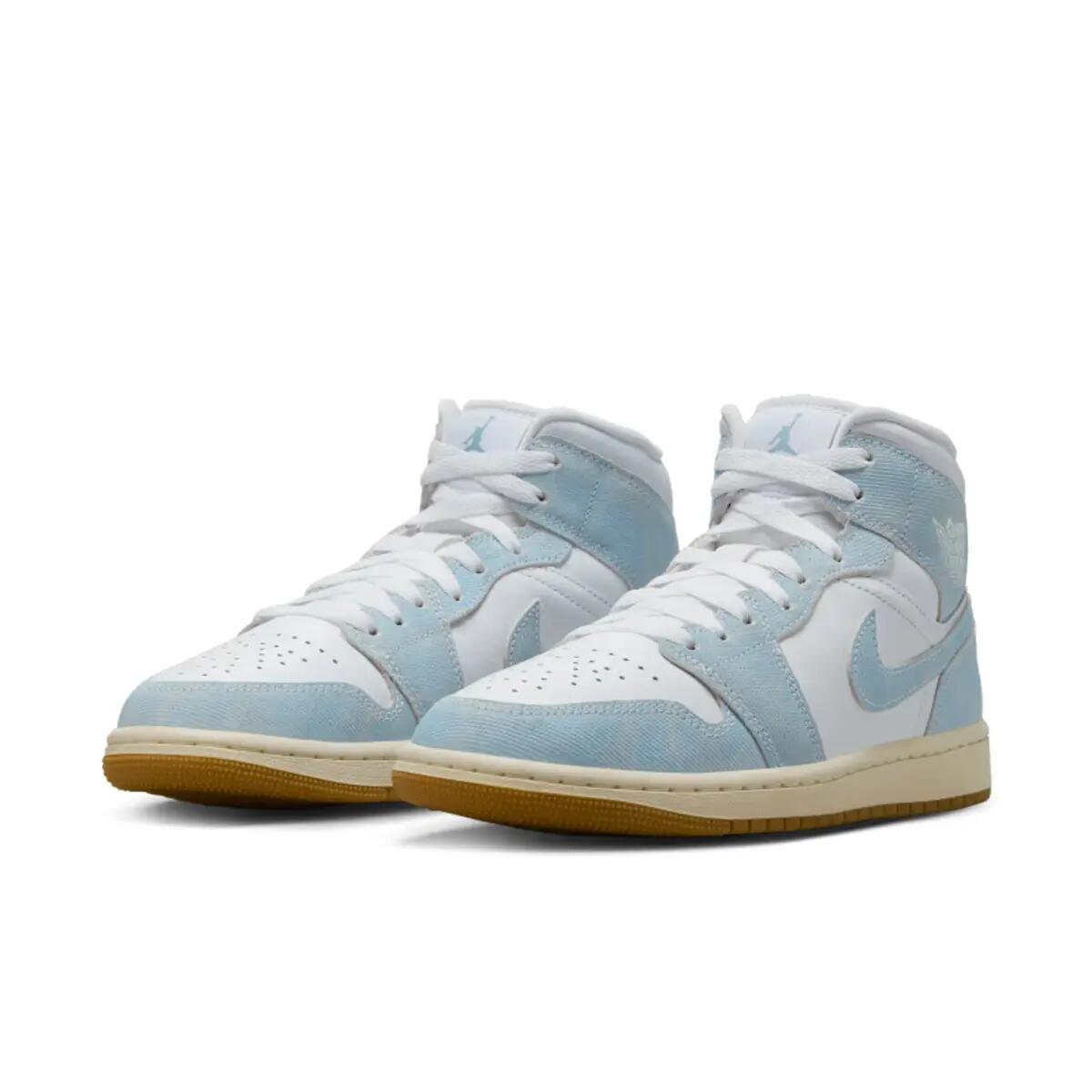 Air Jordan 1 Mid Denim Womens 4/6