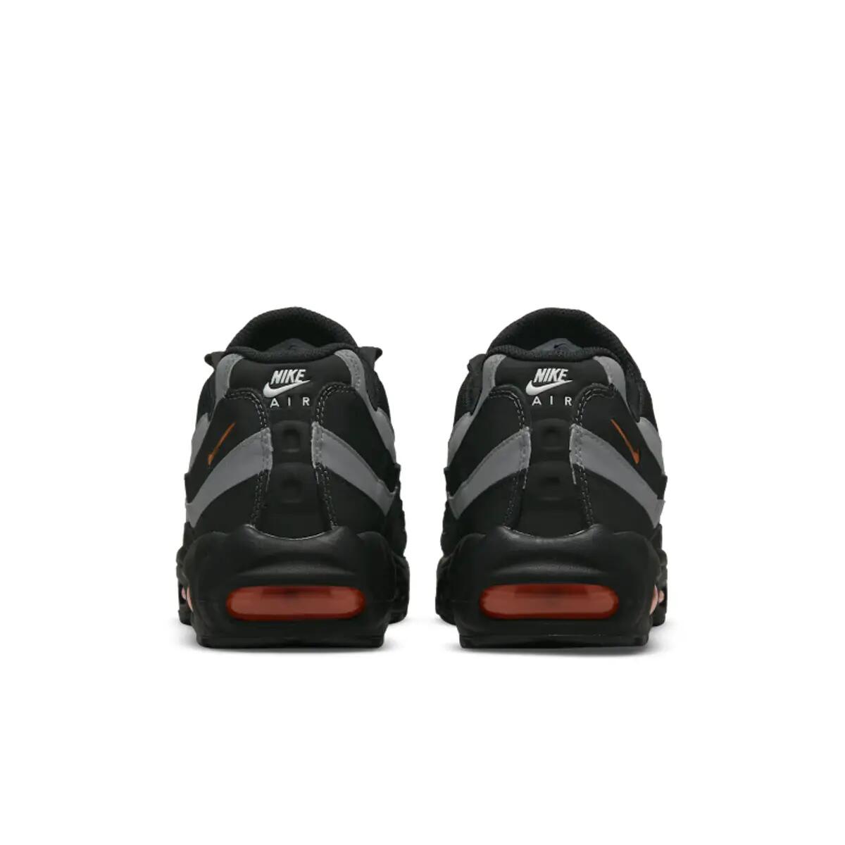 Nike Air Max 95 Black Grey Safety Orange 6/6