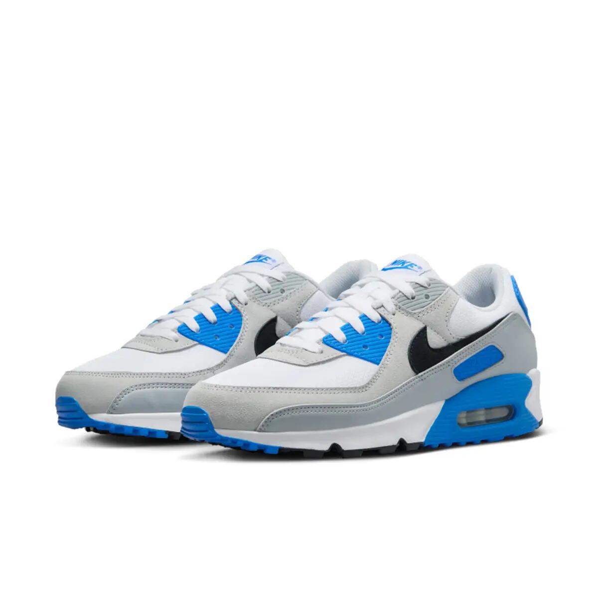 Nike Air Max 90 Pure Platinum Photo Blue 5/6
