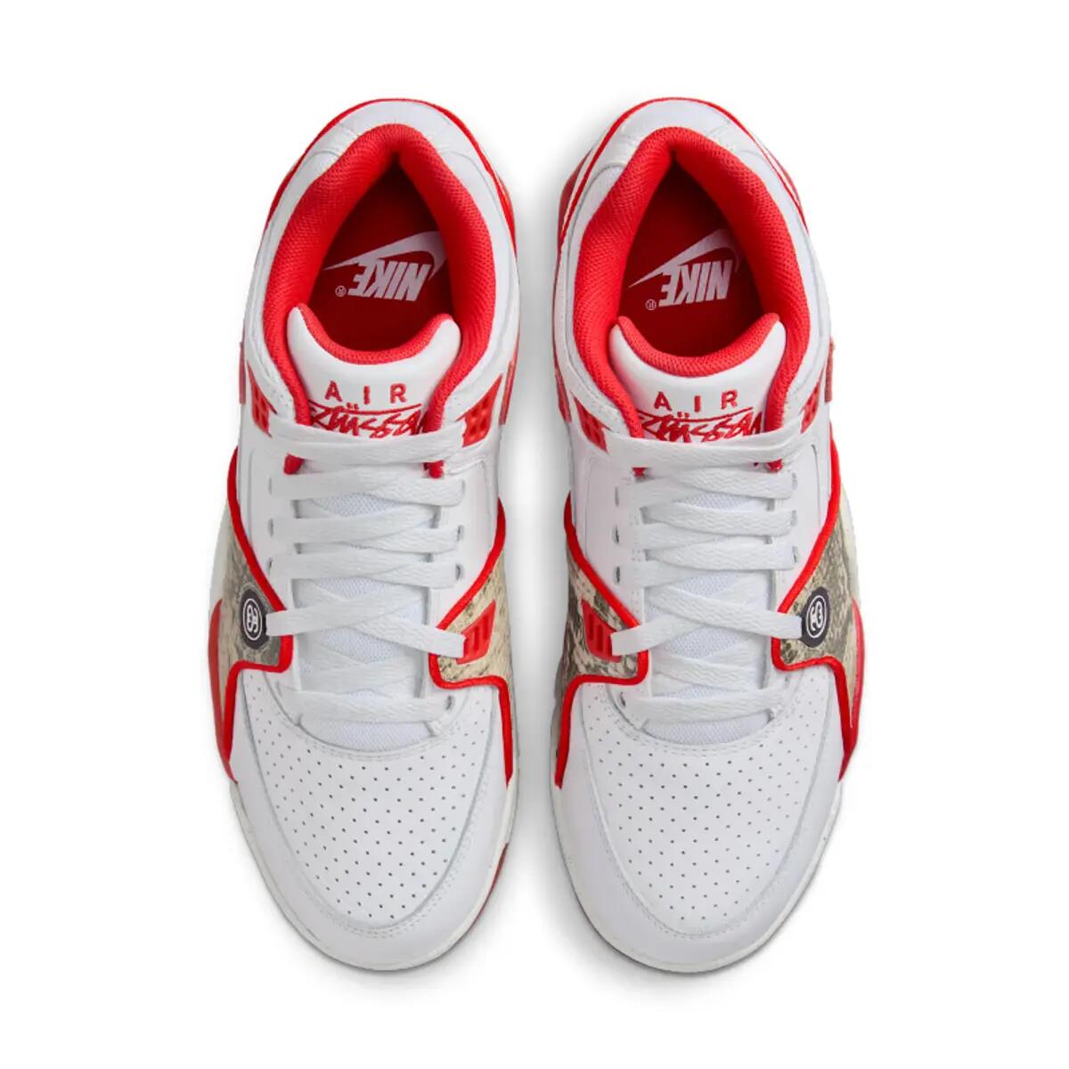 Nike Air Flight '89 Low SP Stussy Habanero Red 5/6