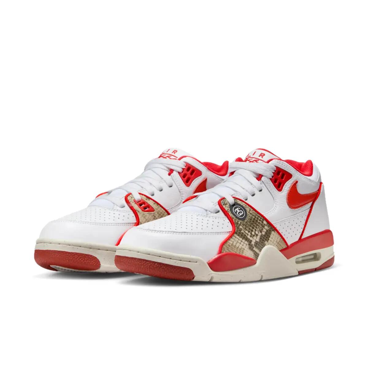 Nike Air Flight '89 Low SP Stussy Habanero Red 4/6