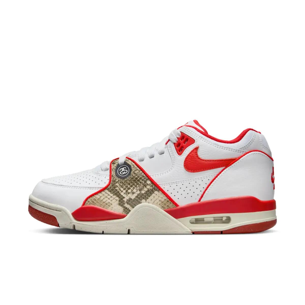 Nike Air Flight '89 Low SP Stussy Habanero Red 3/6