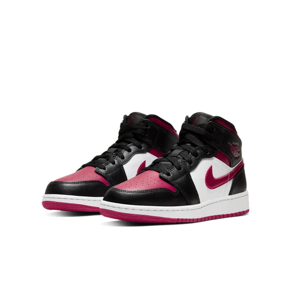 Jordan 1 Mid Bred Toe (GS) 5/6