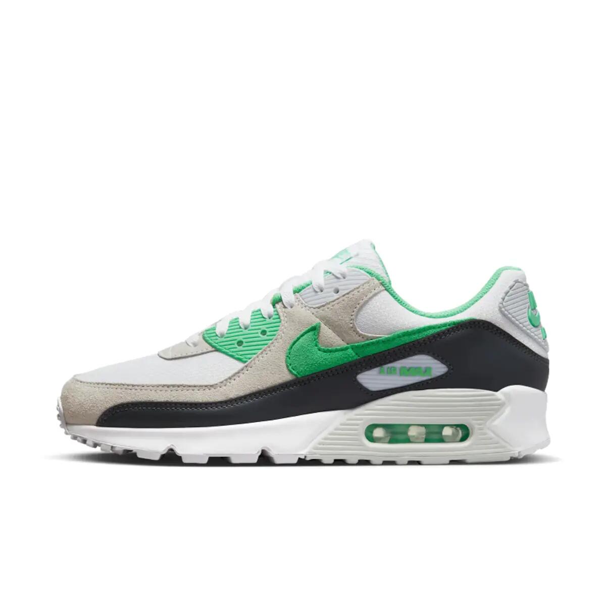 Nike Air Max 90 White Spring Green 3/6