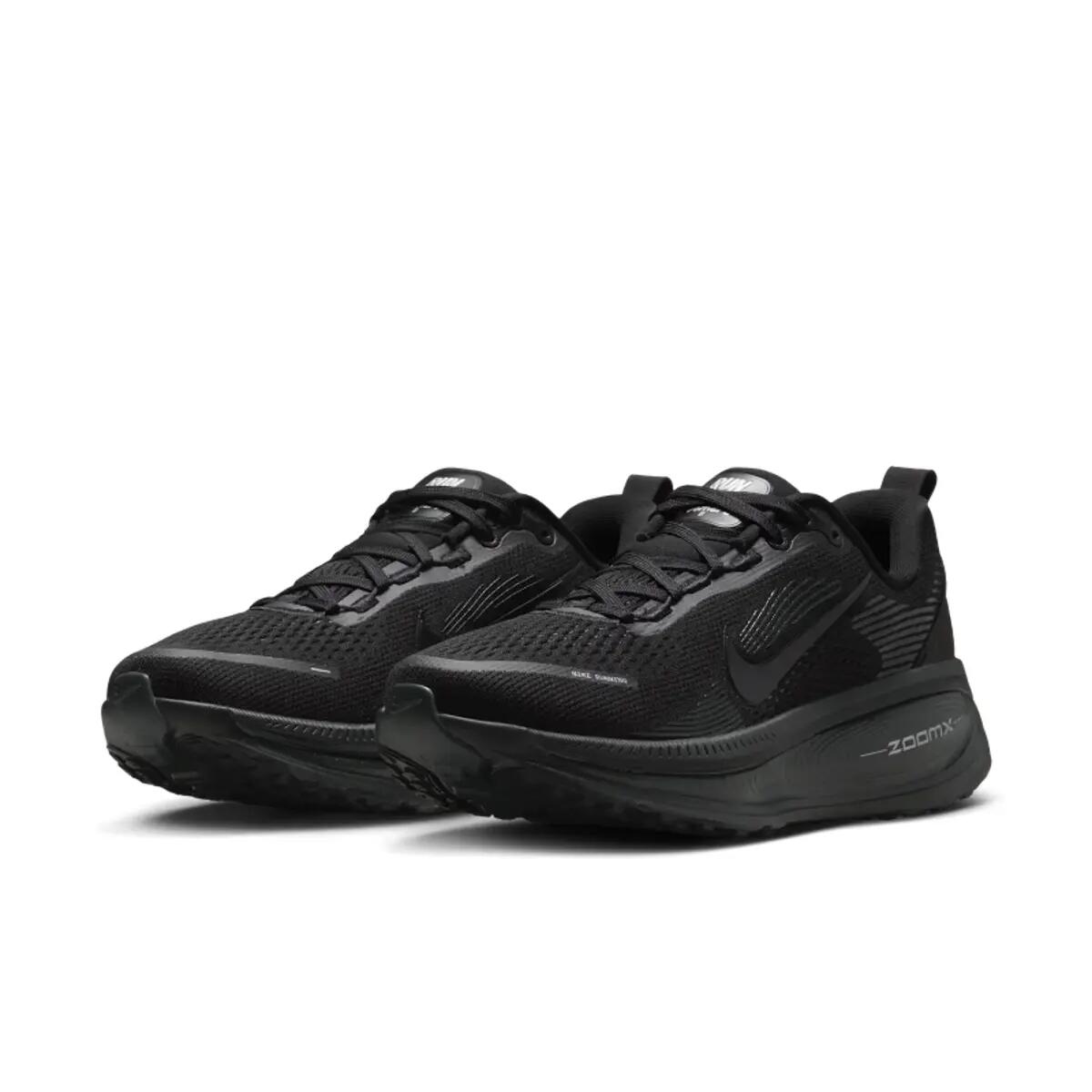 Nike Vomero 18 Black Dark Smoke Grey Light Smoke Grey (Women's) 5/6