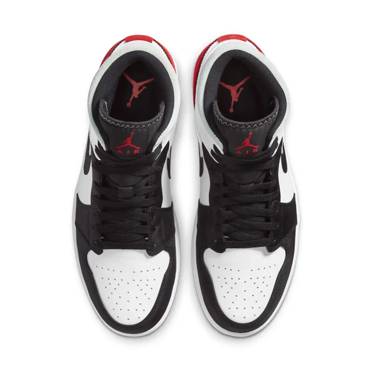 Jordan 1 Mid SE Red Black Toe 5/6