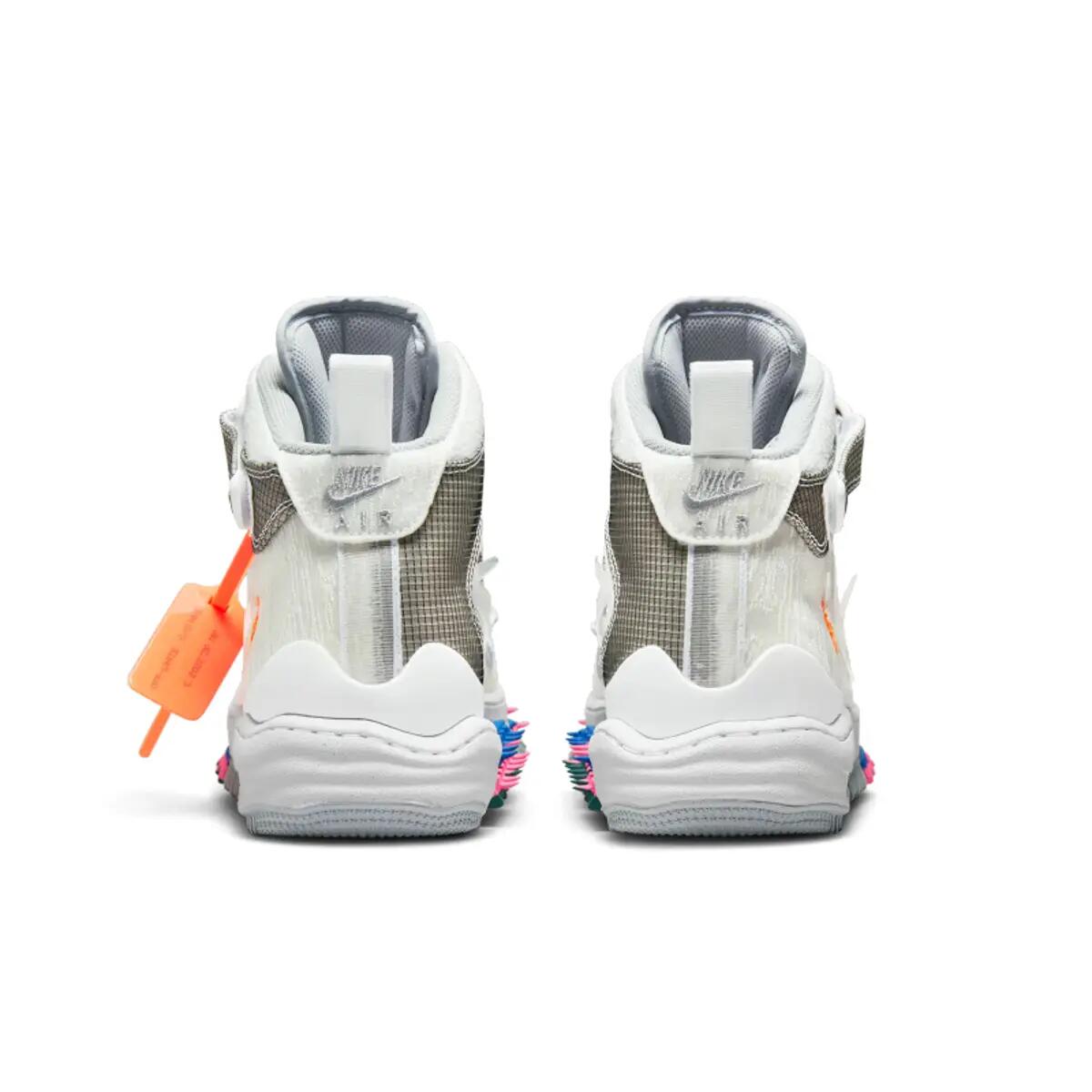 Air Force 1 Mid Off-White Clear White 6/6