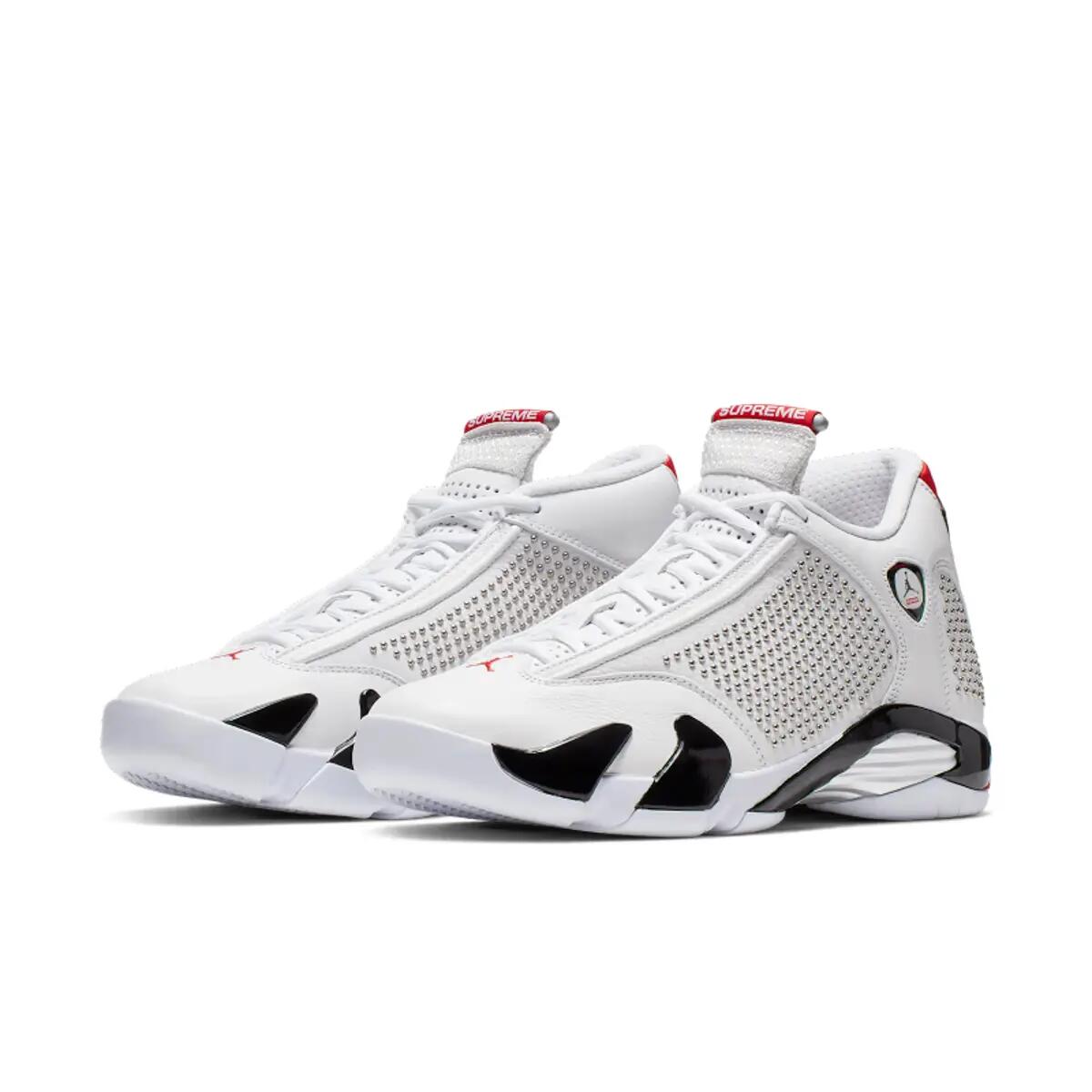 Jordan 14 Retro Supreme White 5/6