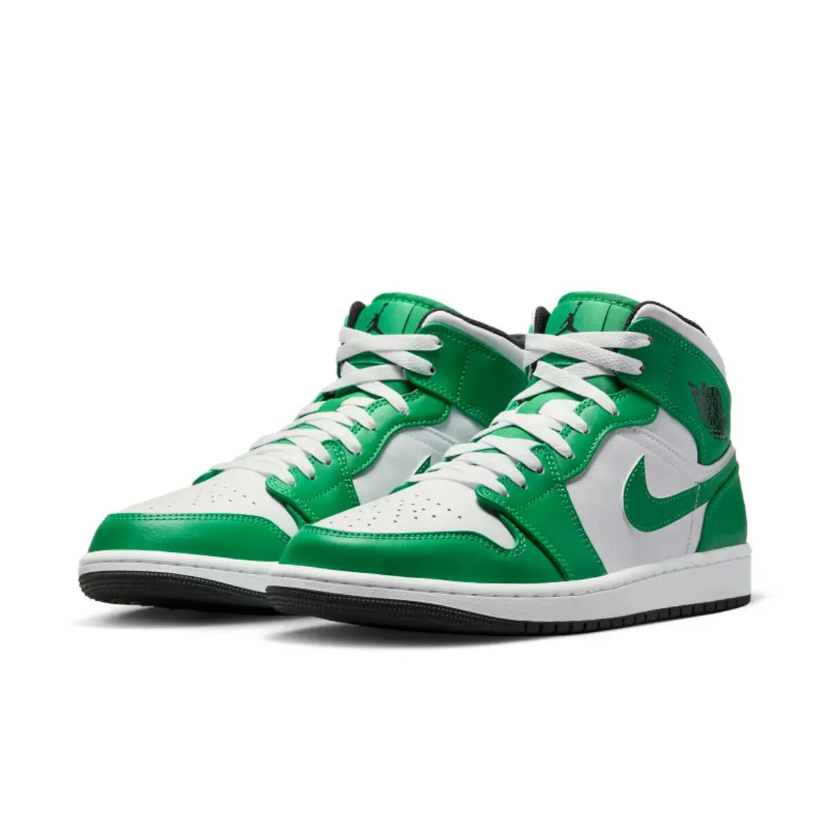 Jordan 1 Mid Lucky Green 5/6