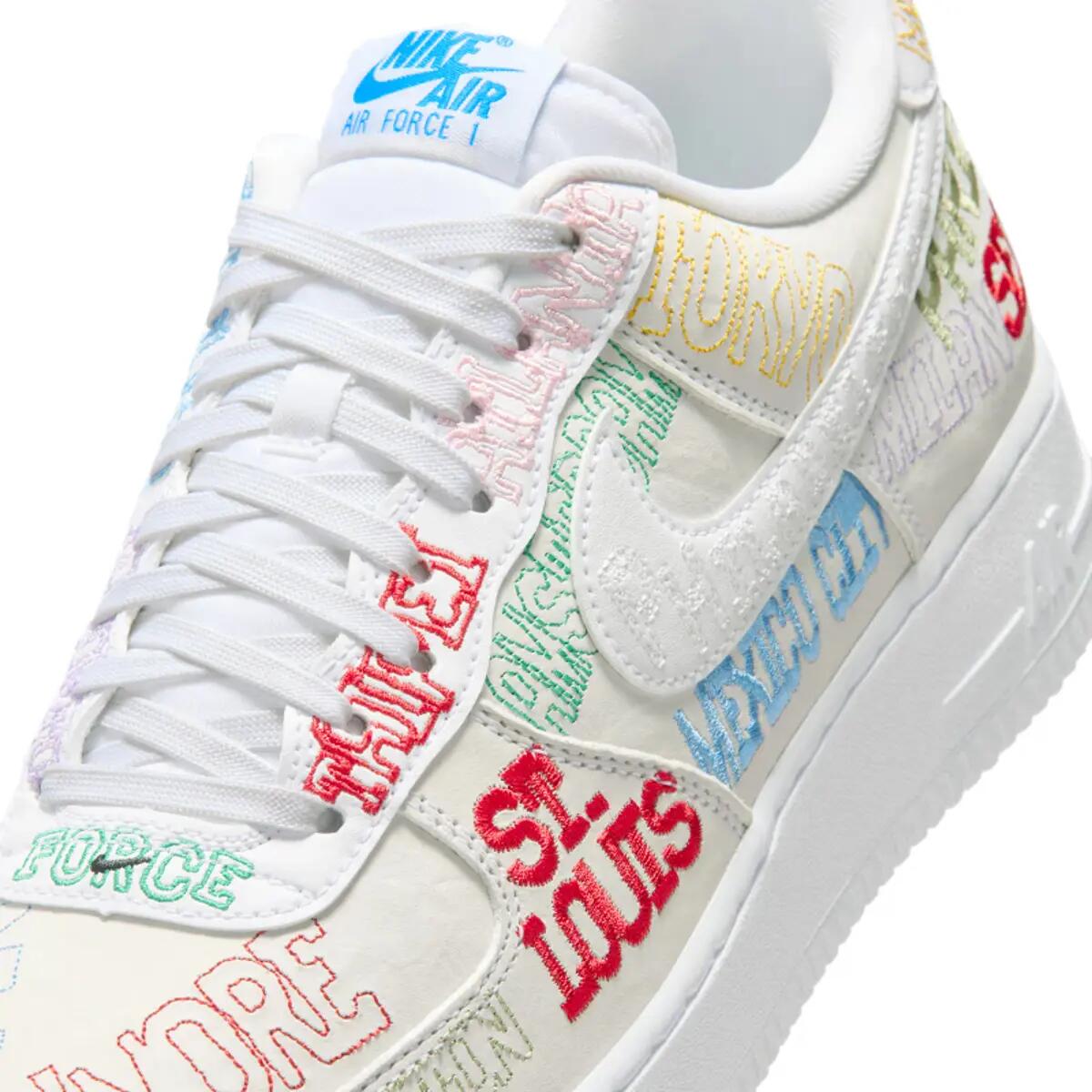 Nike Air Force 1 Low World Tour White 6/6