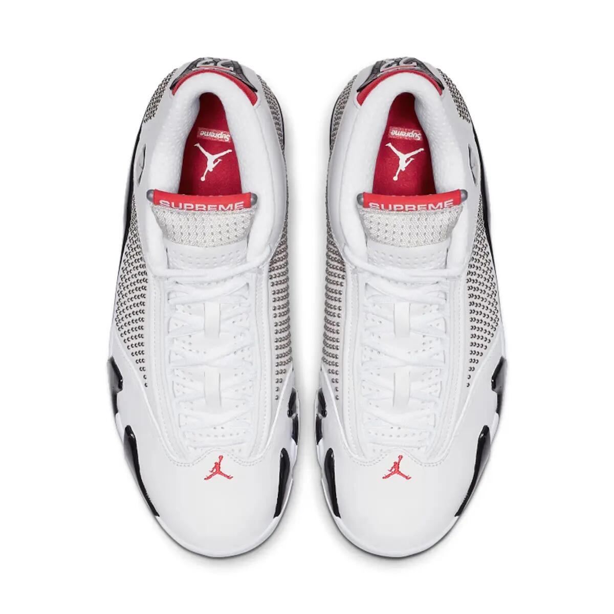 Jordan 14 Retro Supreme White 4/6