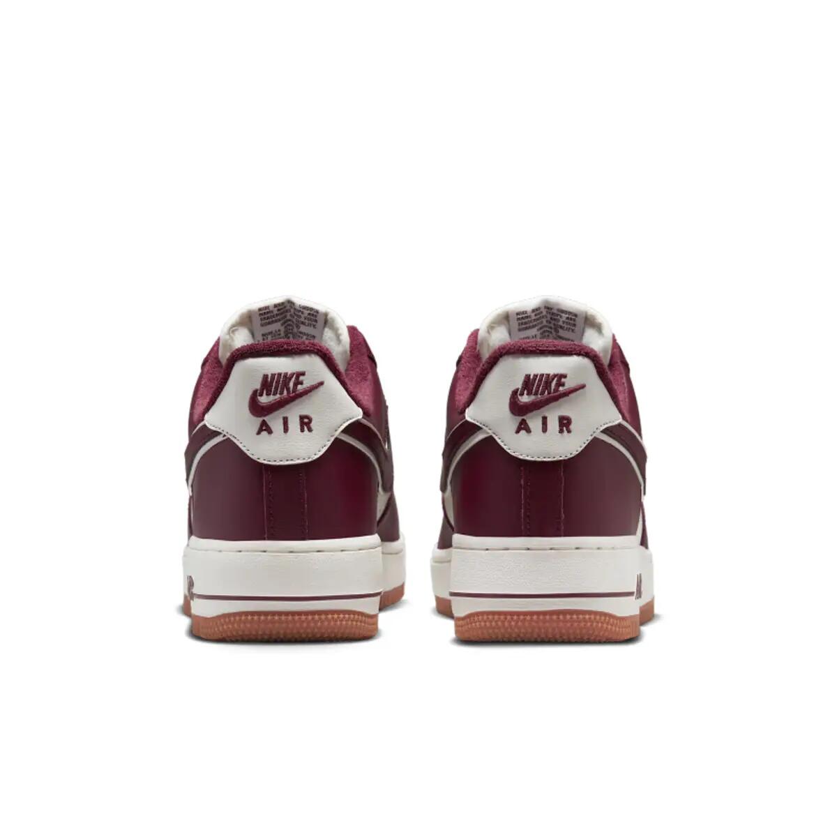 Nike Air Force 1 Low College Pack Night Maroon 6/6