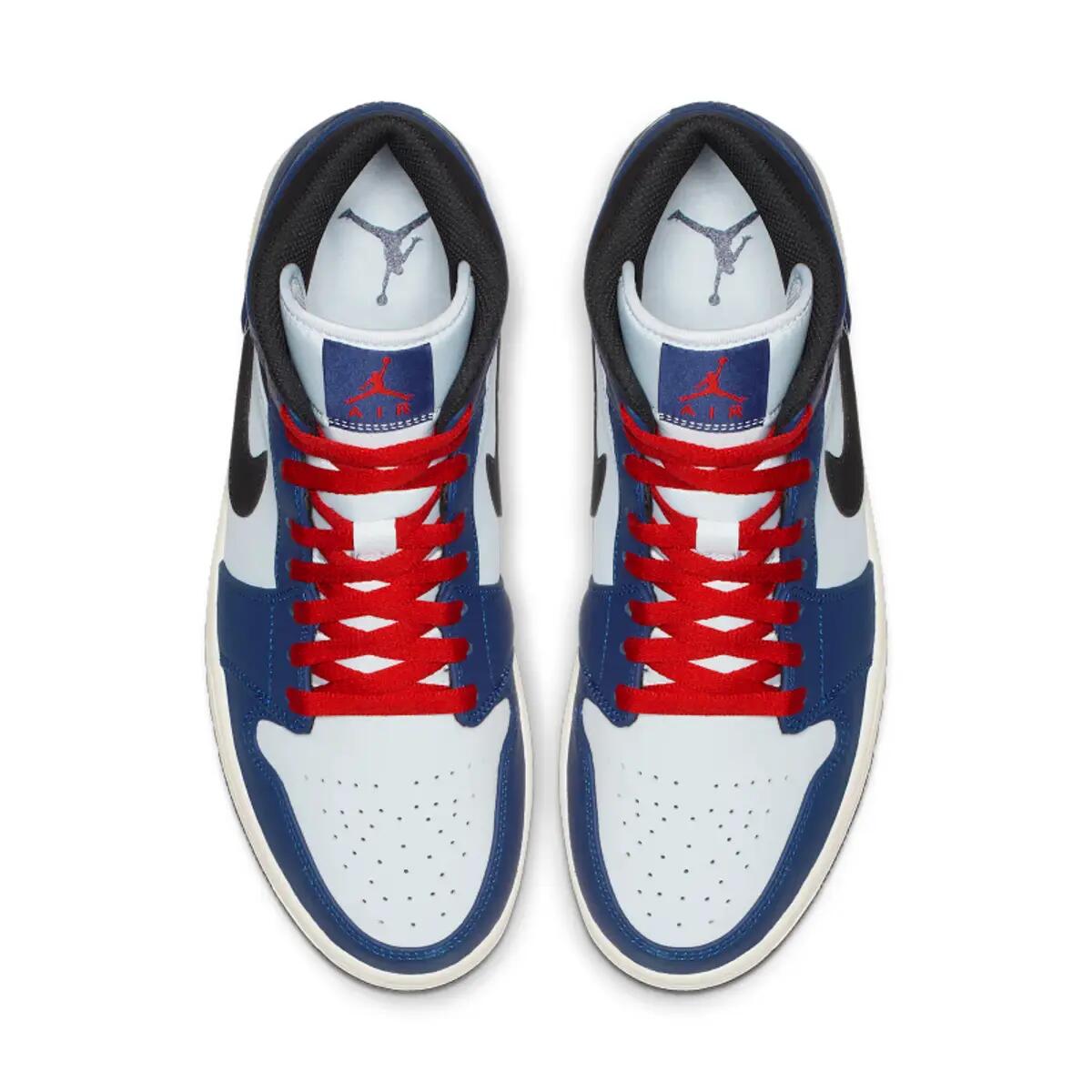 Jordan 1 Mid Deep Royal Blue Black 4/6