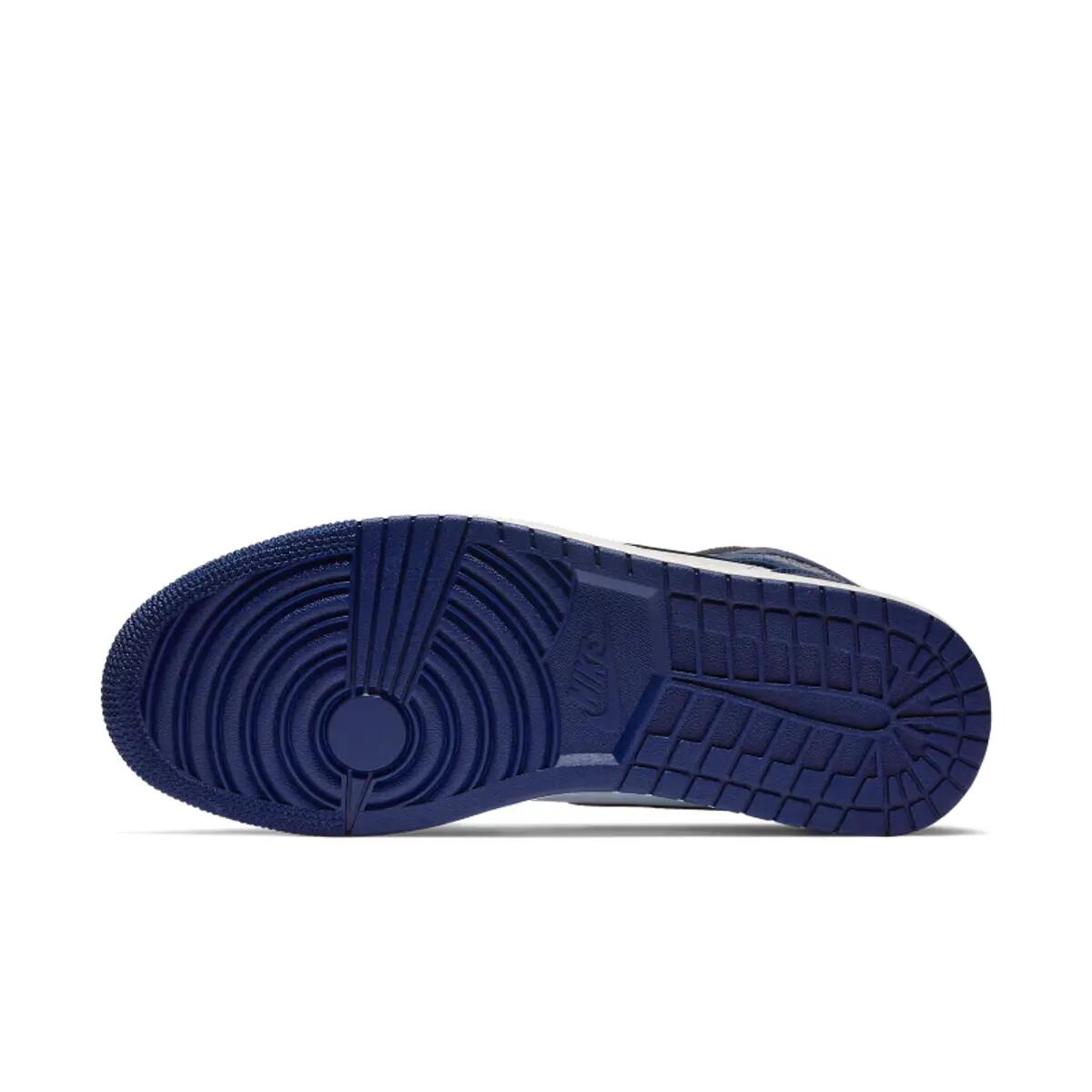 Jordan 1 Mid Deep Royal Blue Black 2/6