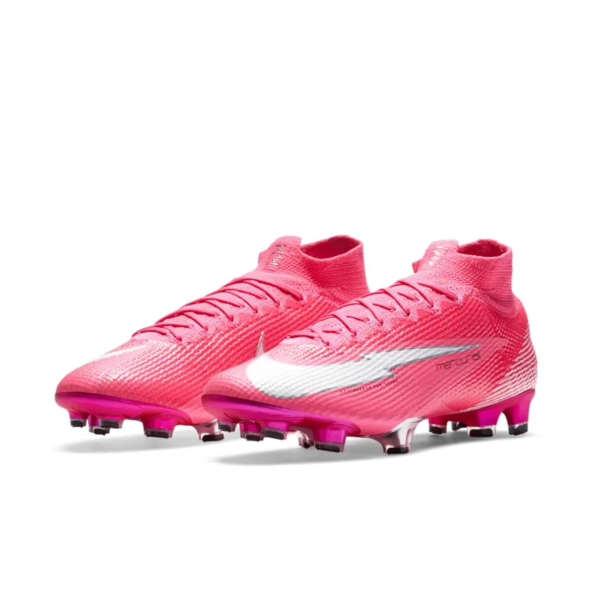 Nike Mercurial Superfly 7 Elite Mbappe Rose FG Pink Blast 4/6