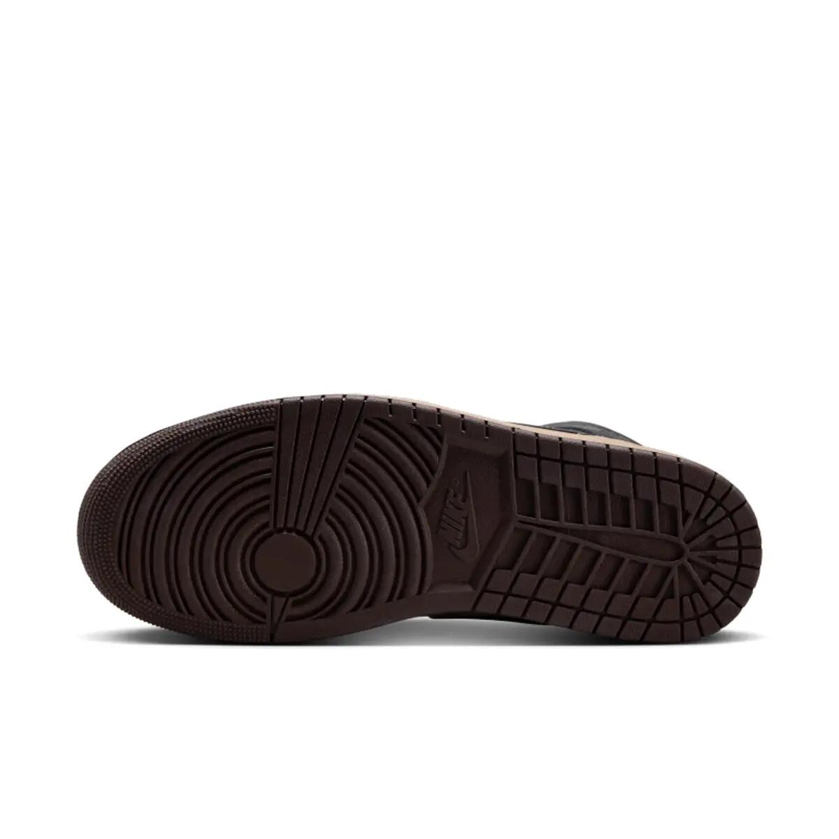 Jordan 1 Mid Khaki Baroque Brown 2/6
