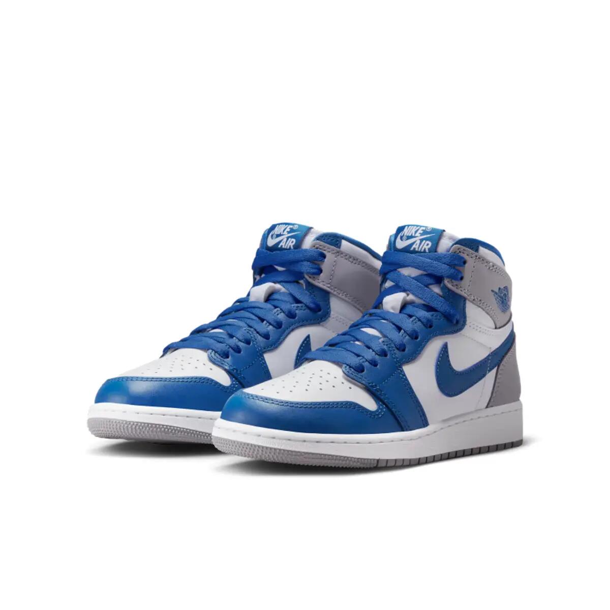 Jordan 1 Retro High OG True Blue (GS) 4/6