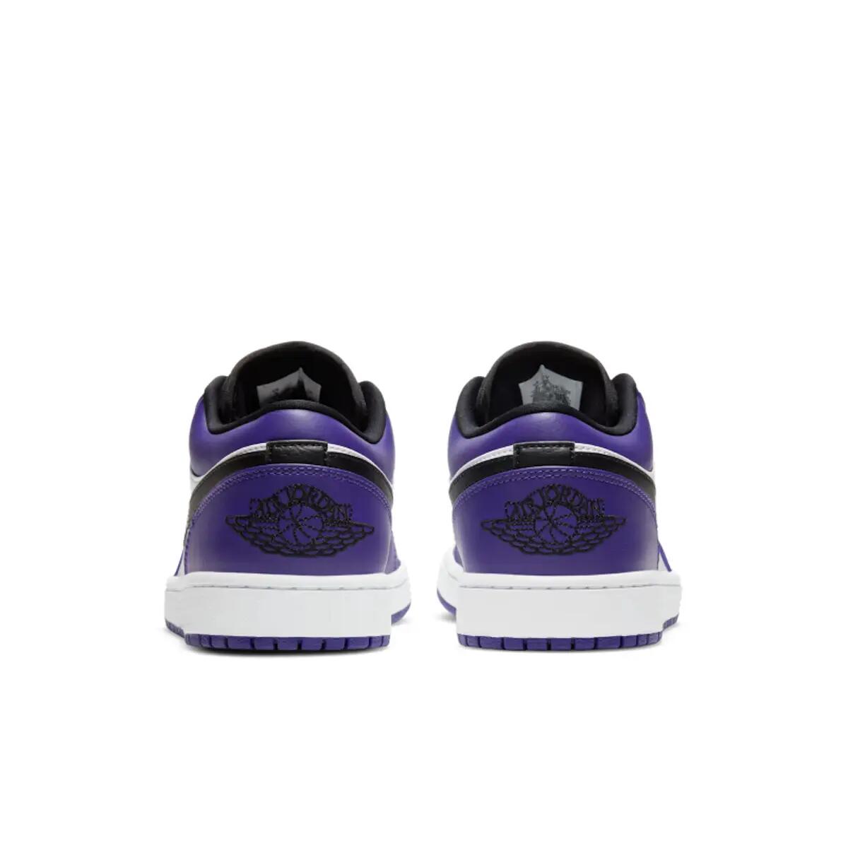 Jordan 1 Low Court Purple White 6/6
