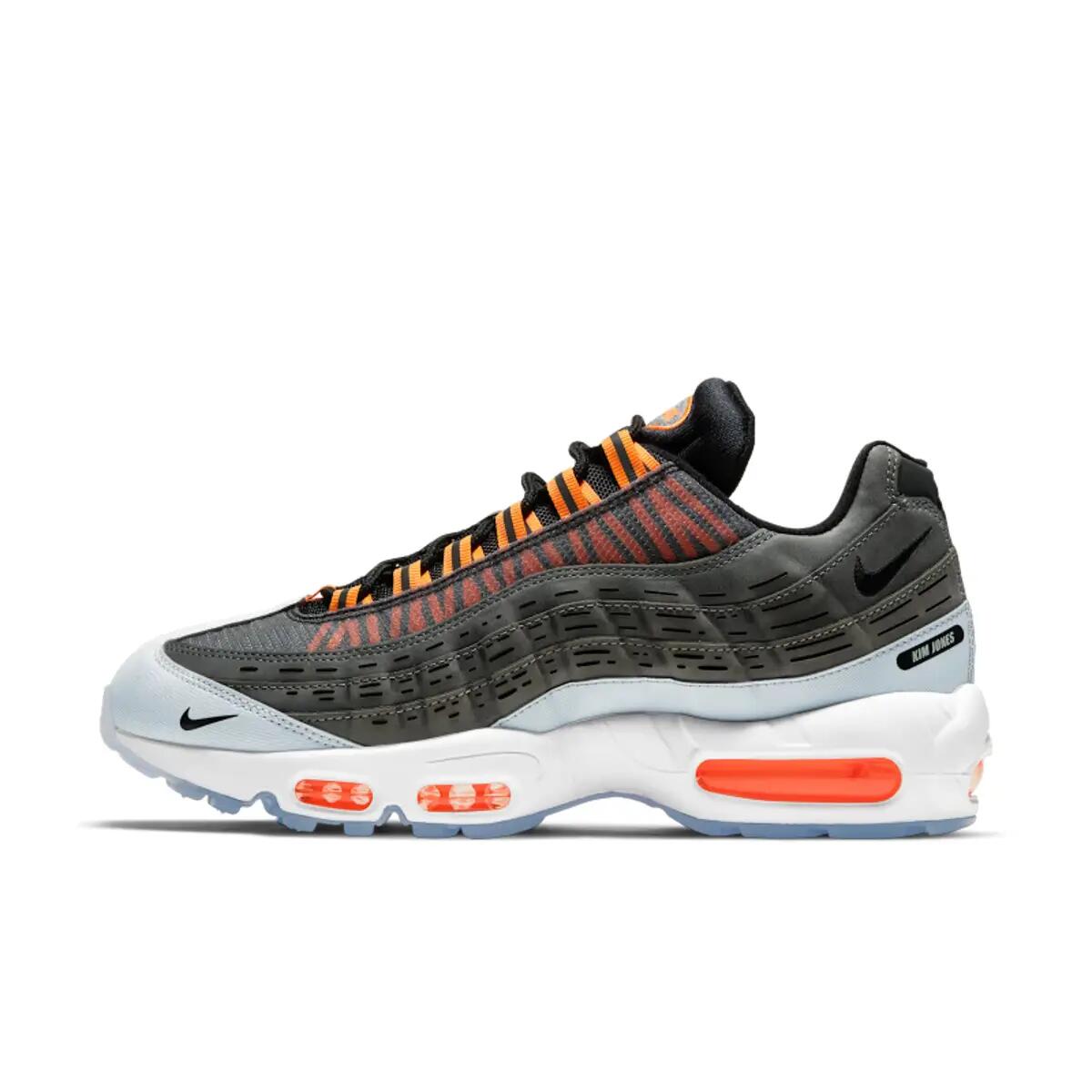 Nike Air Max 95 Kim Jones Black Total Orange 3/6