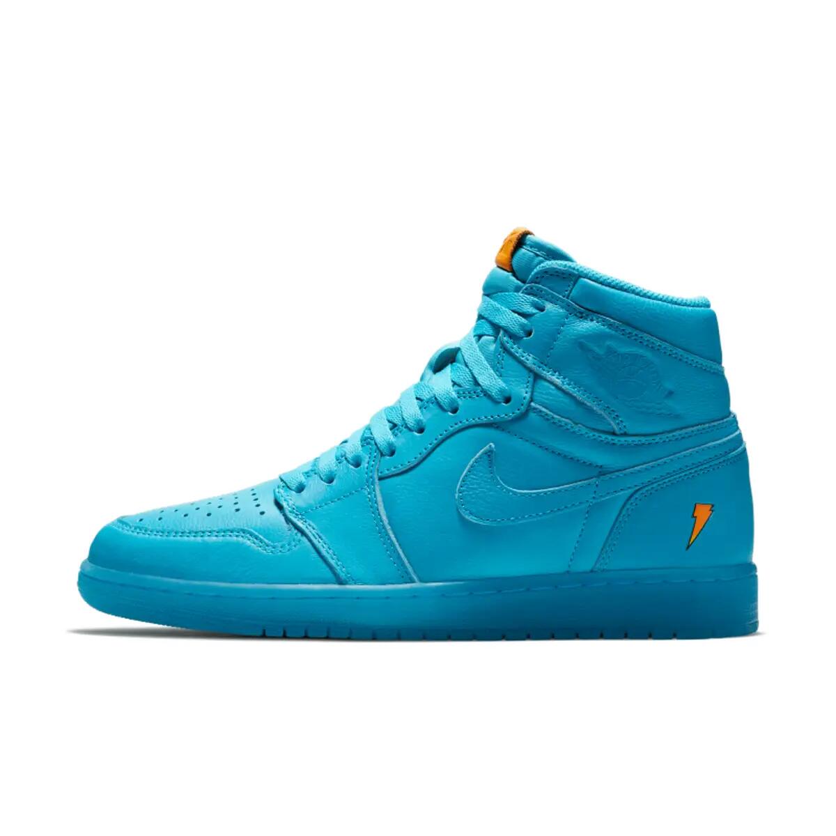 Jordan 1 Retro High Gatorade Blue Lagoon 2/6