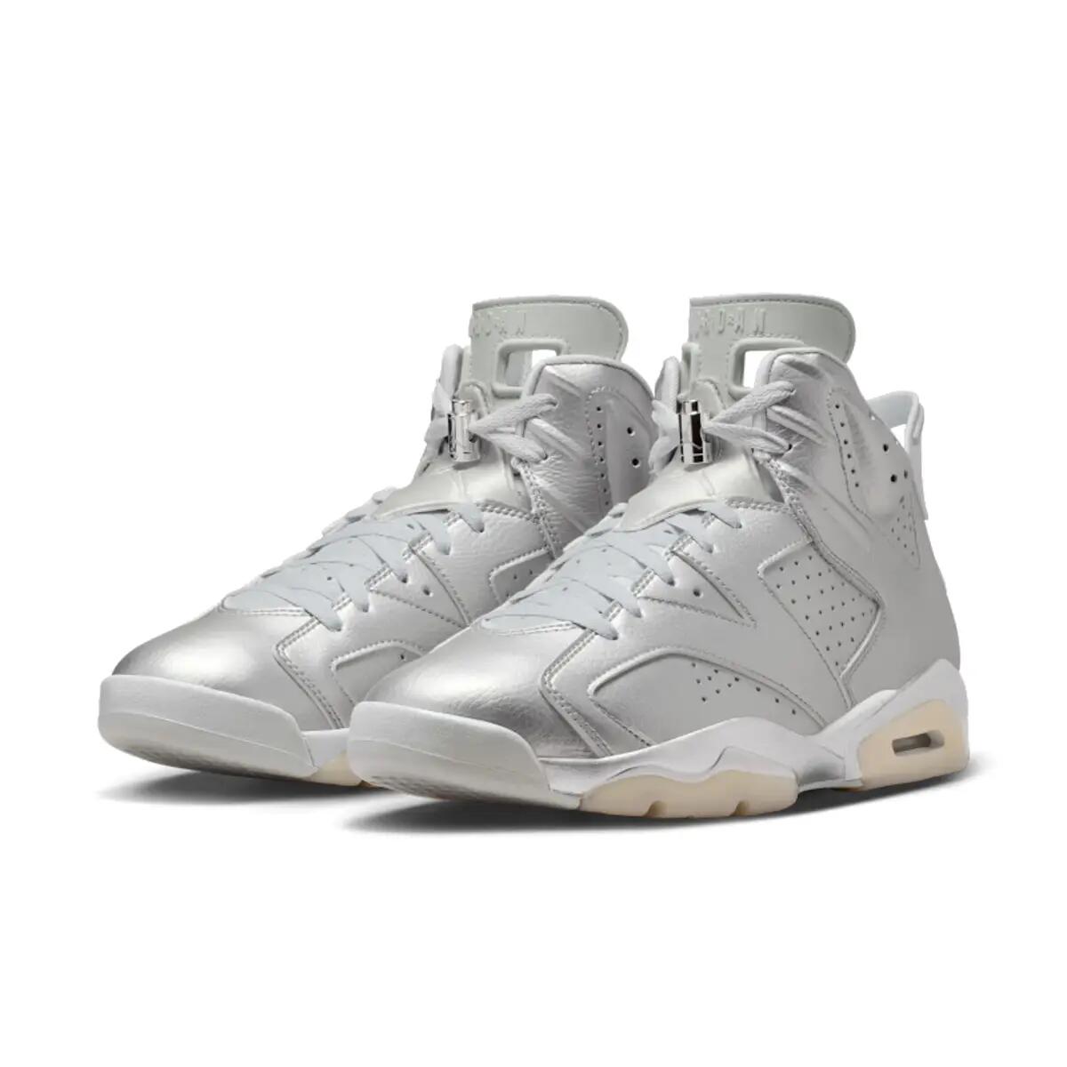 Jordan 6 Retro PSG Paris Saint-Germain Silver 5/6