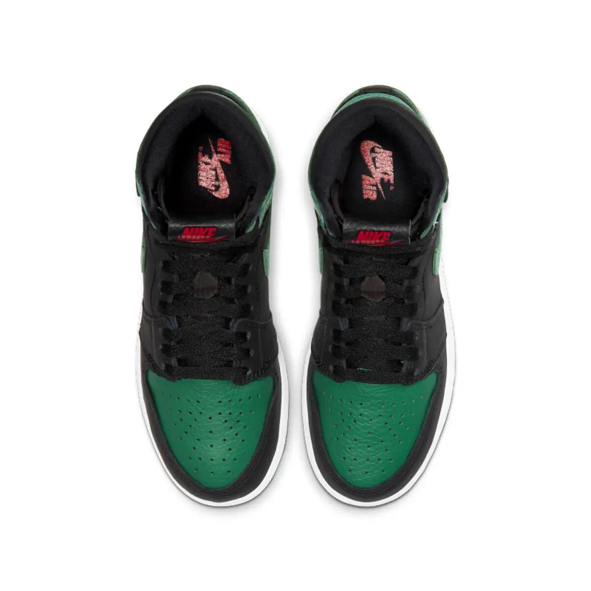 Jordan 1 Retro High Pine Green Black (GS) 4/6
