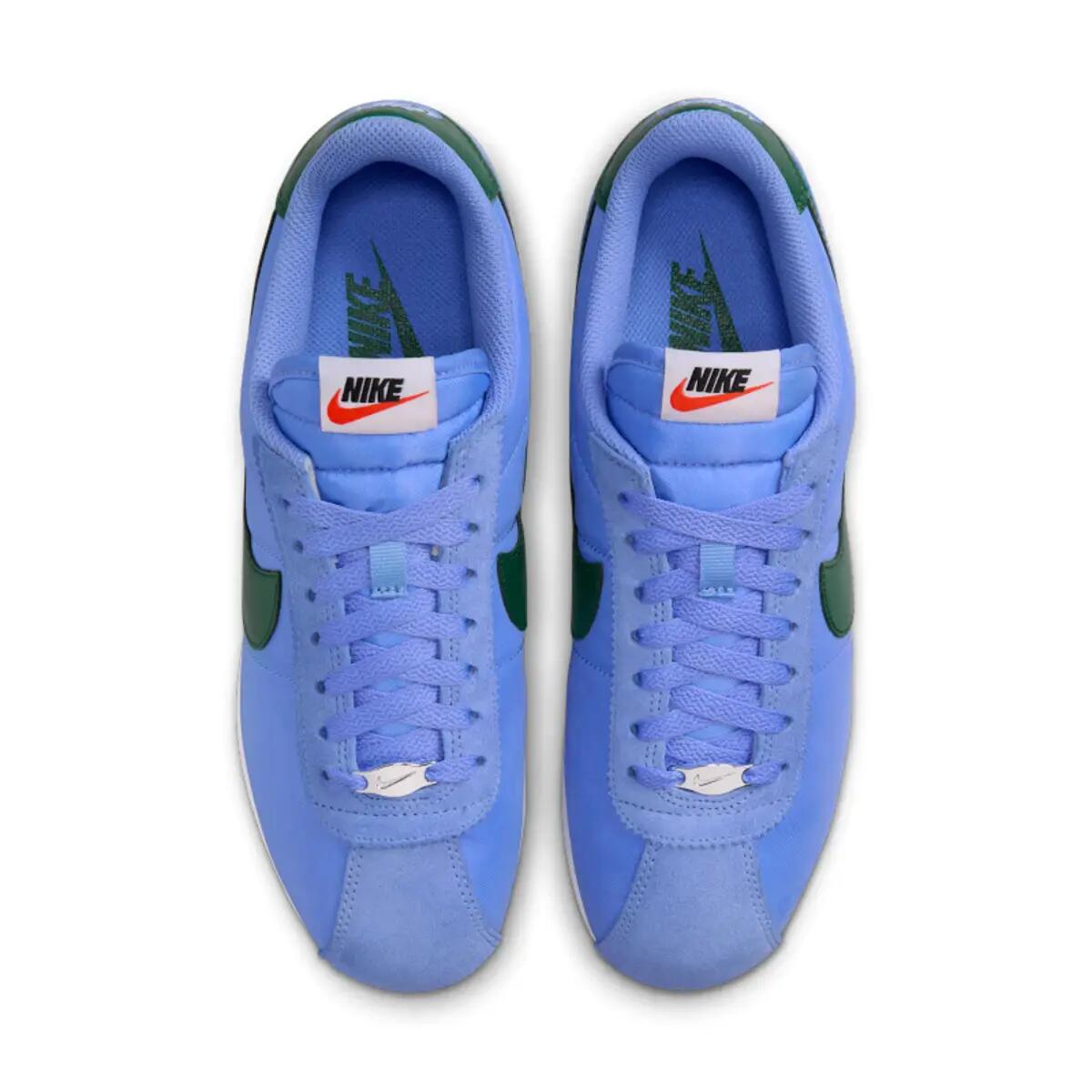 Zapatos Nike Cortez Nylon Azul/Verde 5/6