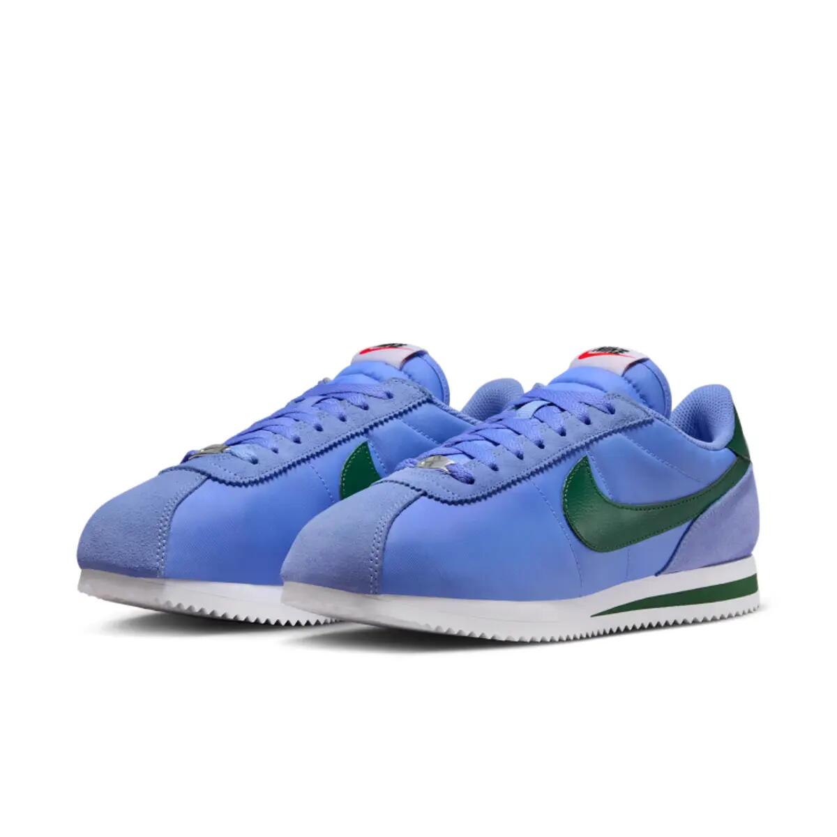 Zapatos Nike Cortez Nylon Azul/Verde 4/6