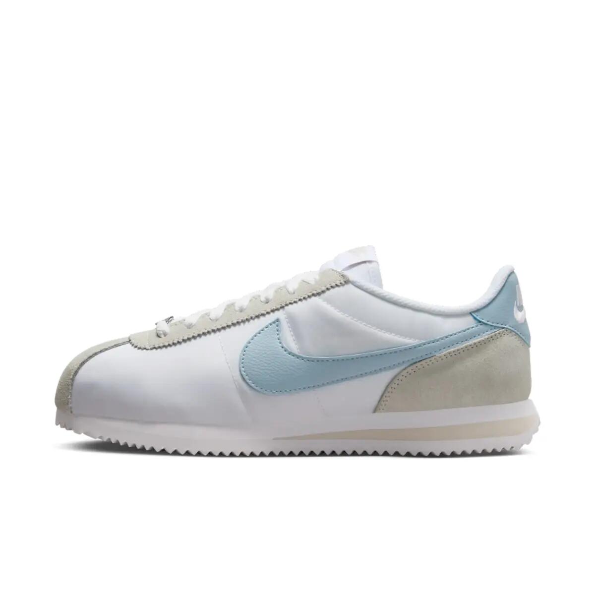 Nike Cortez Textile White Light Orewood Brown Summit White Light Armory Blue 3/6
