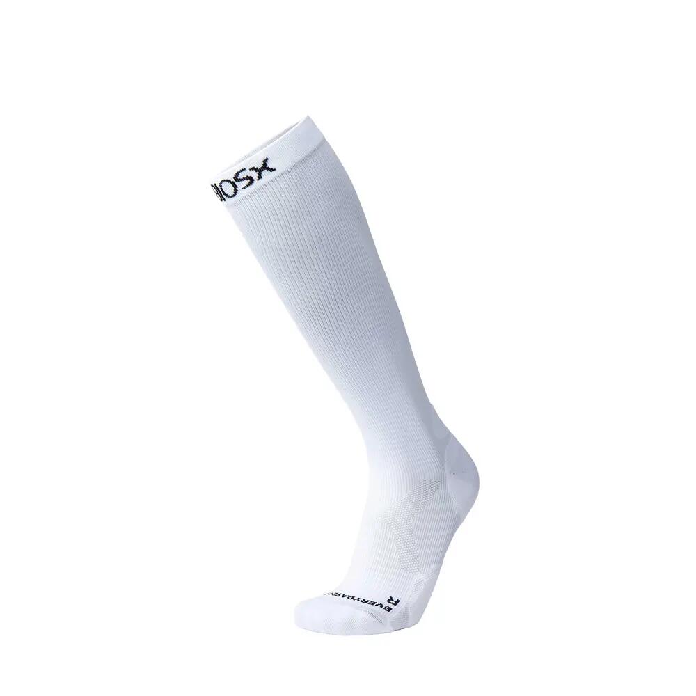 BIOSx Everyday Compression Socks Arch Support Crisp White