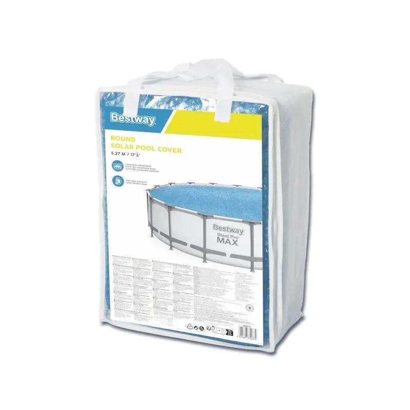 Bestway Steel Frame Solar Pool Cover | Swimming Pool Accessories 5/7