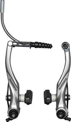 Shimano Alivio T4000 V-brake Achterrem in Zilver