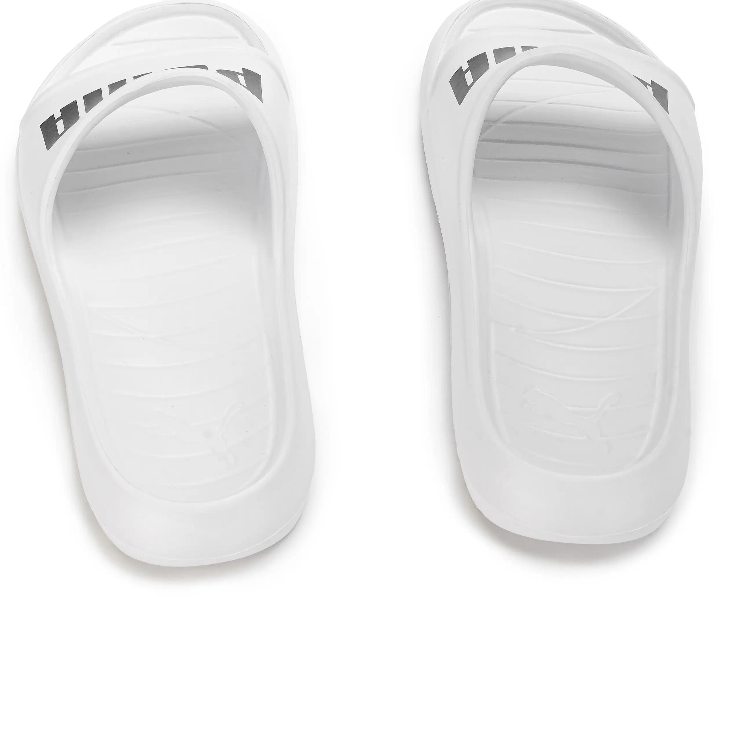 Chinelos de dedo Puma Divecat V2 Lite Slide Flip Flops, Branco, Unissex 4/7
