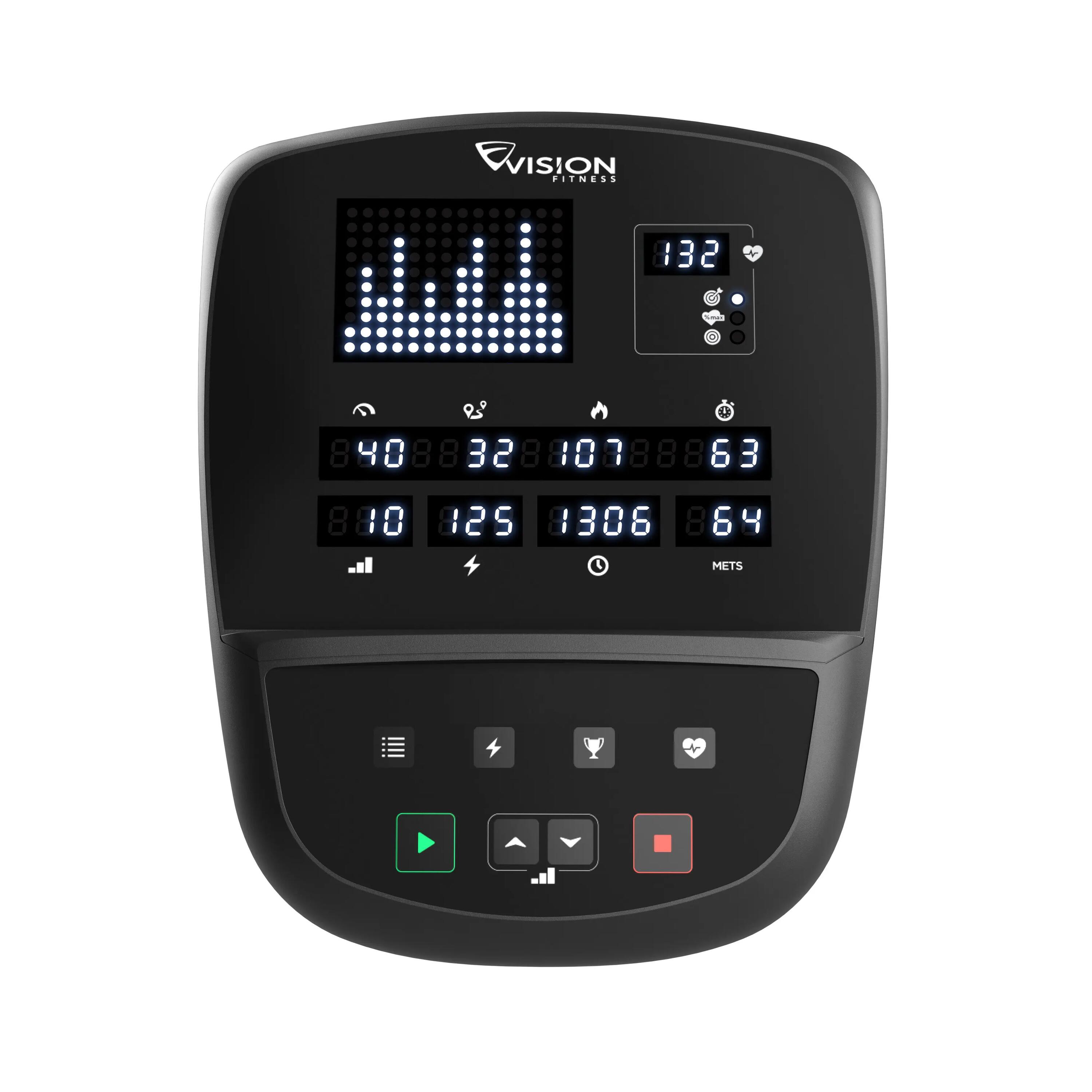 U60 ergometer met tweetraps generator voor eigen stroomvoorziening 6/6